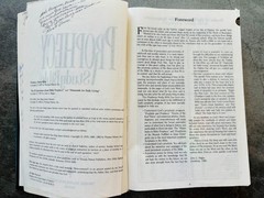 Prophecy Study Bible Hardcover Book 1997
