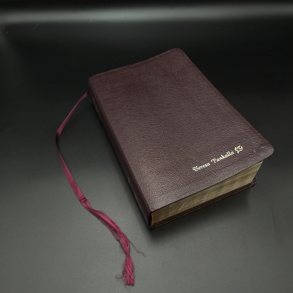 Zondervan NIV Study Bible 2008 Update 9.5″ Maroon Bonded Leather Red Letter