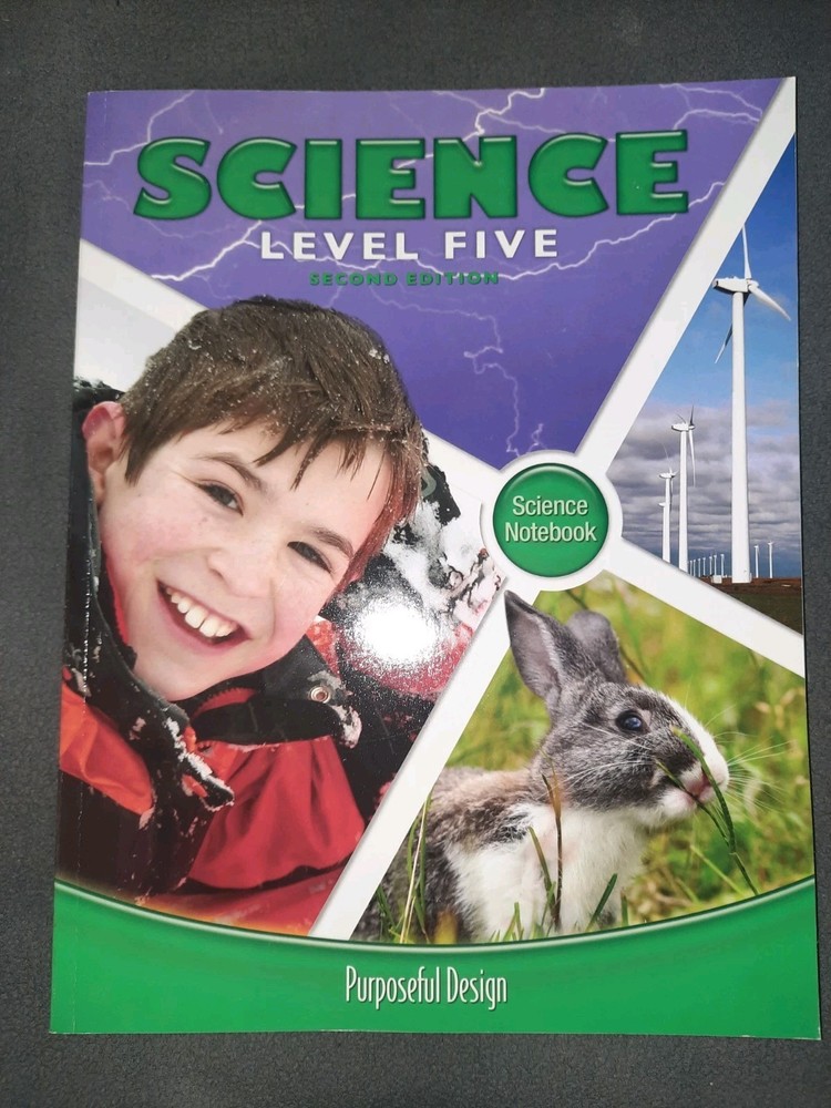 Science Level Five- Science Notebook Purposeful Design Paperback NEW Homescool
