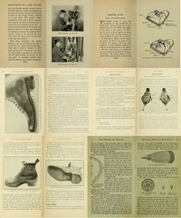 68 Old Books on Boots Shoes Shoemaking Leather Pattern Craft Style on DVD