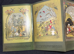 Large 8ft Fold Out Panorama Root Children Book Green Tiger Press
