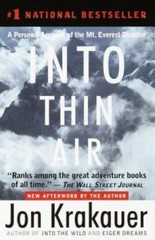 Into Thin Air: A Personal Account of the Mt. Everest Disaster – VERY GOOD