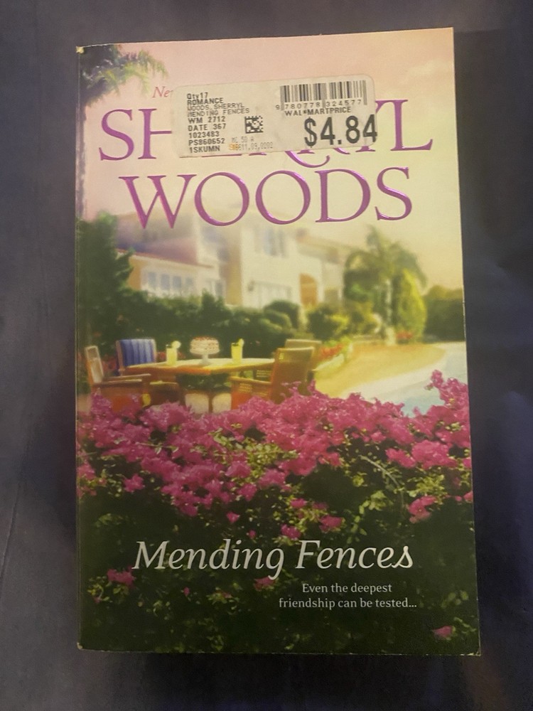 Mending Fences – Paperback By Sherryl Woods New, unread copy, VTG