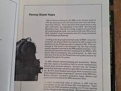 PENNSY STEAM YEARS – VOL. #1 – SWEETLAND – MORNING SUN – 128 PAGES *CLOSEOUTS