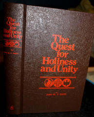 Rare 1980 Hardback copy of THE QUEST FOR HOLINESS AND UNITY (Church of God)