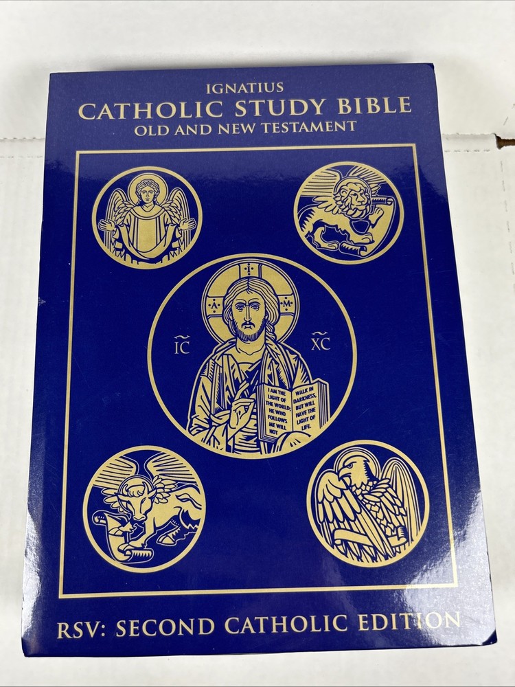 Ignatius Catholic Study Bible: Old and New Testaments by Scott Hahn Like New