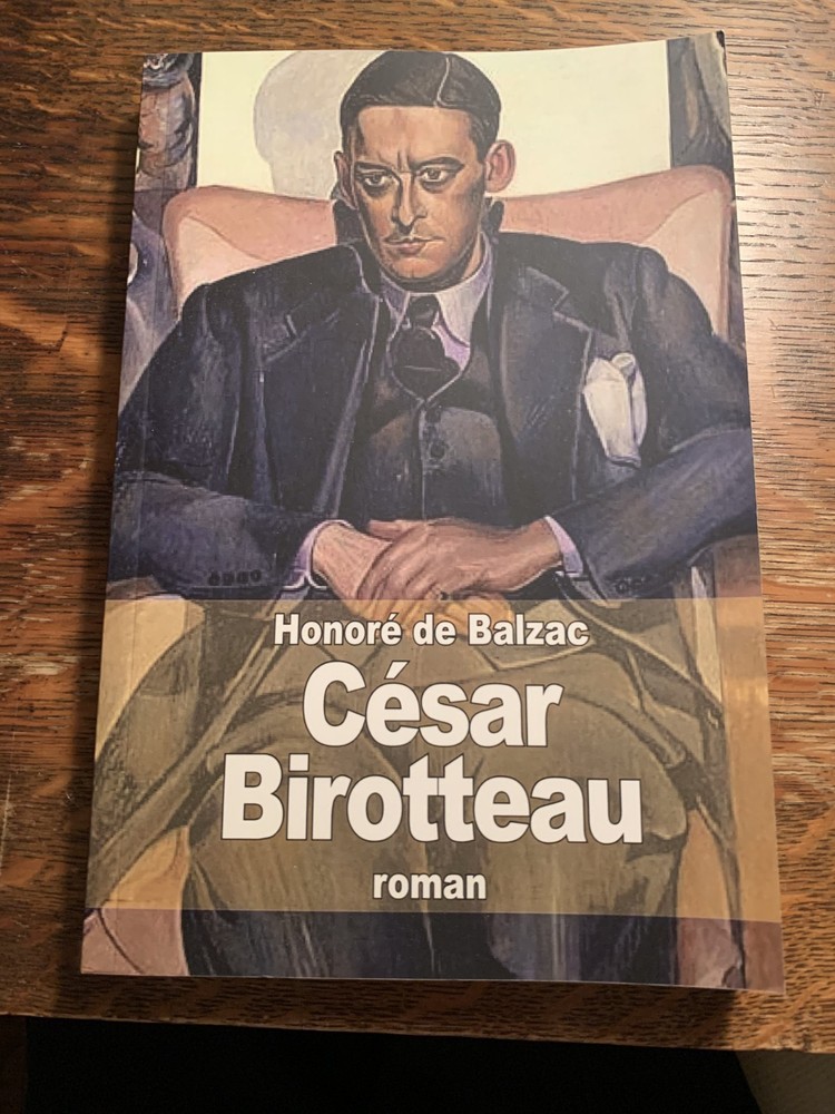 Honoré de Balzac César Birotteau paperback reprint book fr. edition