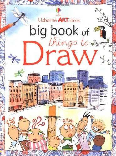 Big Book of Things to Draw (Usborne Activities) – Turtleback – GOOD