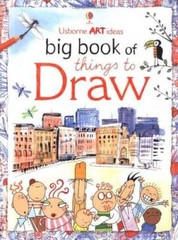 Big Book of Things to Draw (Usborne Activities) – Turtleback – GOOD