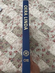 RARE Codex Oera Linda Full Size Edition Jan Ott Hardcover Book 11.5 x 9