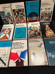 Vintage Pelican Paperback Books-HISTORY-PLACES-PEOPLE (1960s-70s)-You Choose