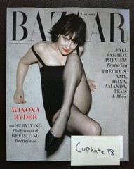 Harper’s Bazaar Magazine August 2024 Winona Ryder Cover Fall Fashion NEW W/LABEL
