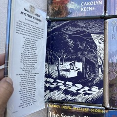 12 vintage Nancy Drew Mysteries (most with DJs) #1-6, 16, 26 + 1930s-1950s edit