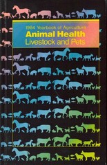 1984 Yearbook of Agriculture Animal Health Livestock and Pets