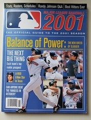 2001 MLB Official Guide To The 2001 Baseball Season Program 240 Pages MINT/NEW
