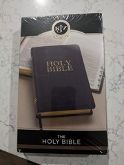 KJV Gift Edition Bible Purple (Leather / Fine Binding) New Book Sealed