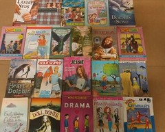 Lot of 20 Chapter Books for GIRLS Youth Early Reader Young Adult Children RANDOM