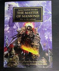 Warhammer Horus Heresy The Master of Mankind 1st edition Hardback, NEW.