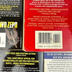 Lot of 5 Mystery War Crime Fiction PB Books/Novels Multiple Titles/Authors