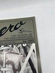 WW1 Aero The Journal of the Early Aeroplane July 1985 No. 105 WWI Pics Drawings