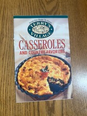 2000 Terry’s Village Casseroles & Country Favorites Recipe Booklet 24 pages