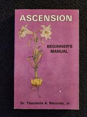 ASCENSION Beginner’s Manual By Theodore Baroody 1989 1st Ed New Age Spiritual PB