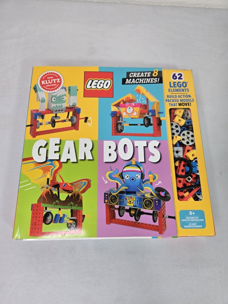 LEGO Gear Bots STEM Activity Kit 8-12 Years Science