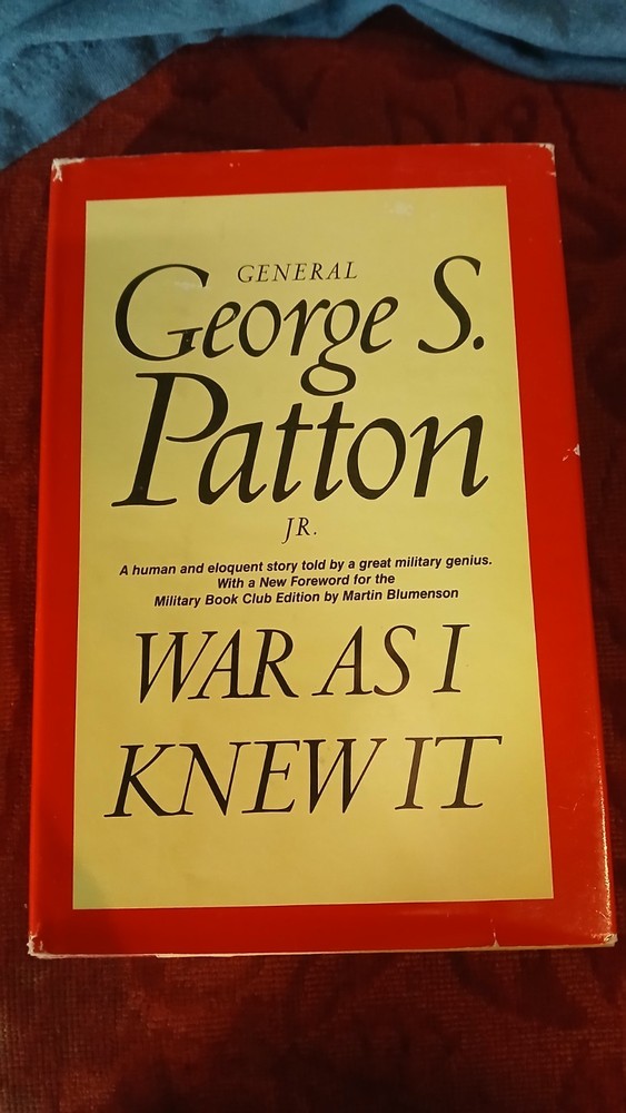 George S Patton War As I Knew Ot ☆RARE☆