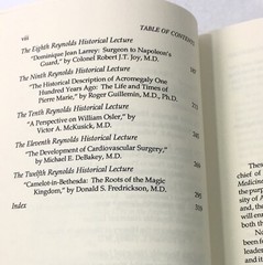 The Reynolds Historical Lectures 1980 – 1991 (Hardcover) UAB Medical Lectures