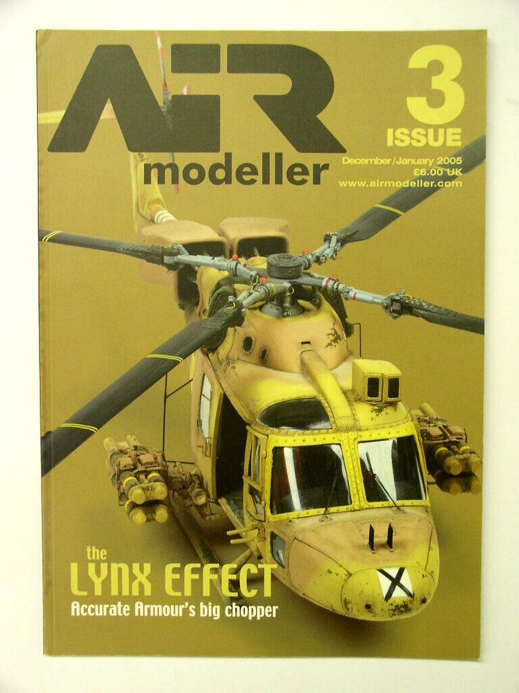 AIR modeller #3, Dec/Jan 2005,Me 109 G-6, B -26 Marauder, FW 190 D-9 64 Pages