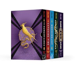 The Hunger Games 1-5 Box Set by Suzanne Collins Hardcover Book