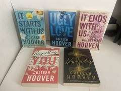 Colleen Hoover Lot 9 Books First Edition Trade Paperback Mixed titles & Years