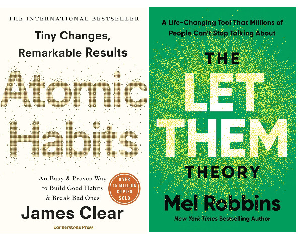 combo of 2 book : The Let Them Theory + atomic habits paperback fast shipping