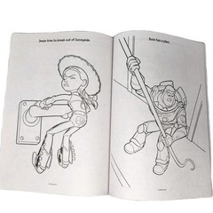 Toy Story Woody Buzz Lightyear Disney Pixar Activity Color Coloring Book bendon