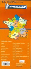 Michelin Map of Provence-Alps-French Riviera, France, Michelin Map #527