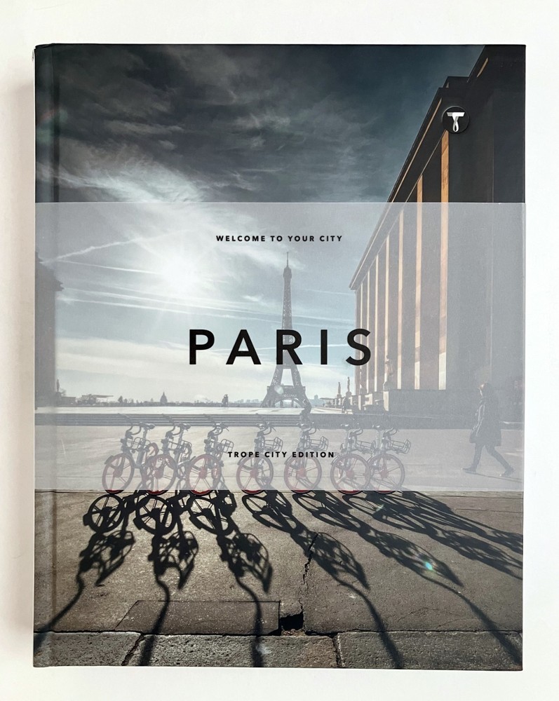 Trope Paris City Edition Book HC Photography Coffee Table Decor Modern Art