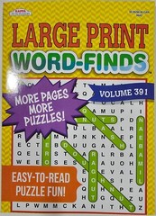 Large Print Word-Finds Puzzle Books Kappa Games,Search,Hunt~ Pick up to 30 Vols