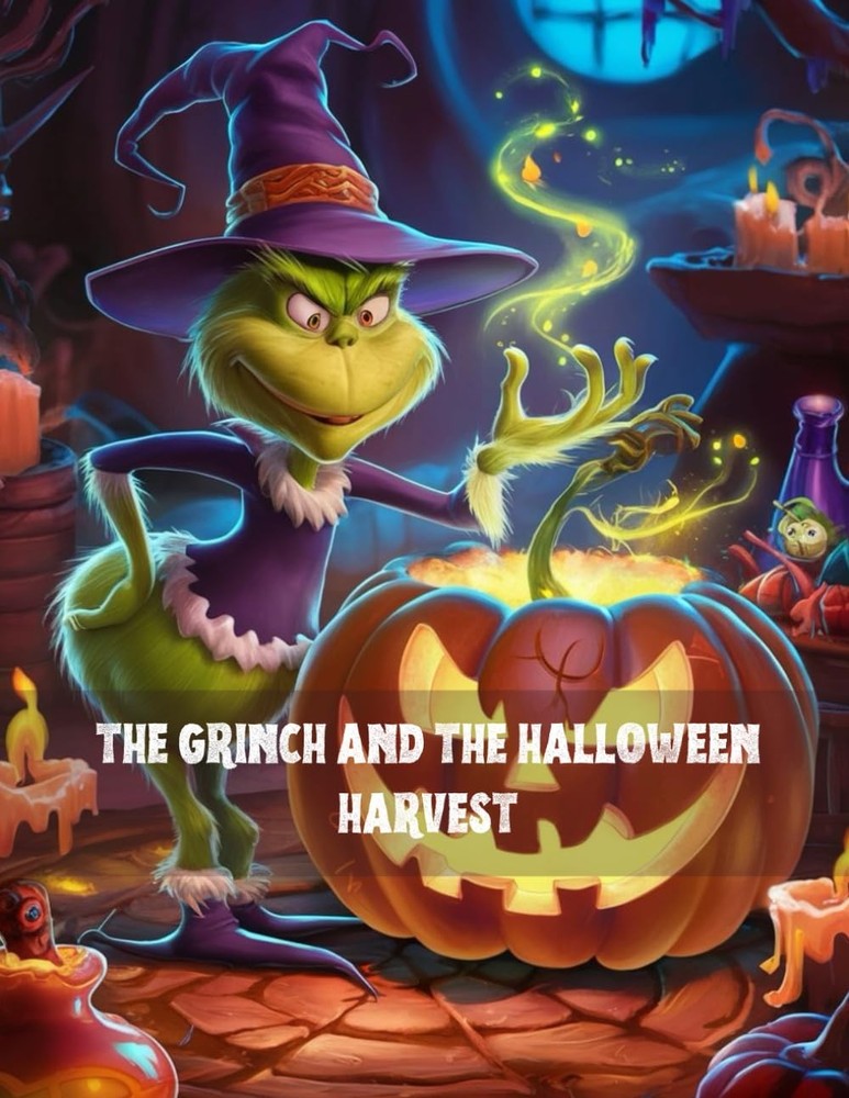 THE GRINCH AND THE HALLOWEEN HARVEST: 8,5*11 inch 21,5*27,94 cm 36 pages Sto…