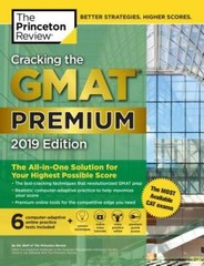Cracking the GMAT Premium Edition with 6 Computer-Adaptive Practice Tests – GOOD