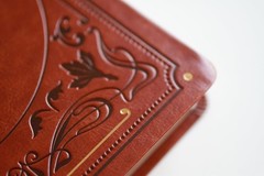 Lightweight KJV Holy Bible – Brown Imitation Leather, Thumb Index, 1408 Pages