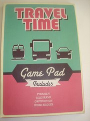 Travel Time Game Pad – 45 Pages, 4 Games – Solo or with a companion