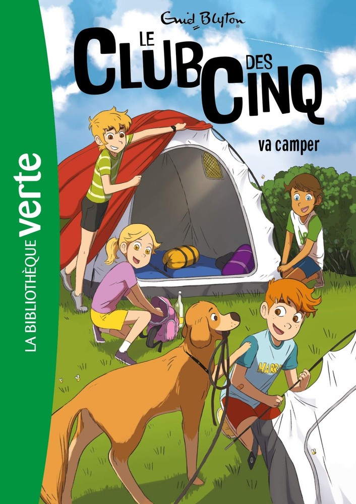 Le Club des Cinq (nouvelle édition), Tome 10 – Le Club des Cinq va camper (…