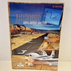 Aviation Flying Old Planes Sport Aviation AOPA Airports Directory Lot of 4 Books