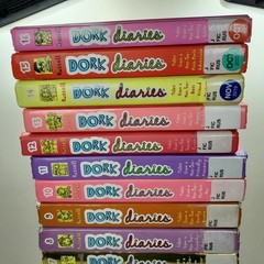 Set of 1-16 Dork Diaries Hardcover Books by Rachel Renee Russell Lot Series