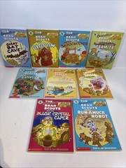 Lot of 9 Berenstain Bear Scouts Books #1, 3-7, 9-11 – Big Chapter Mysteries