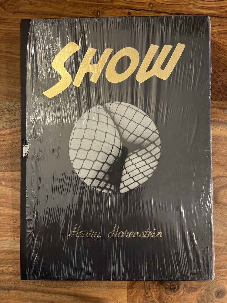 SHOW – Henry Horenstein – Burlesque Photography 2010 Hardcover W Slipcase Signed