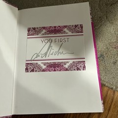 SIGNED Lea Michele You First Glee 1st/1st HB Autographed Book Plate First Ed