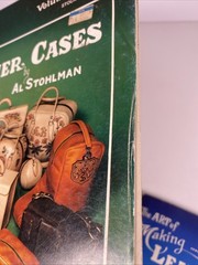 Al Stohlman LEATHERCRAFT Lot of 6 – The Art Of Leather Cases, Hand Sewing, Buck