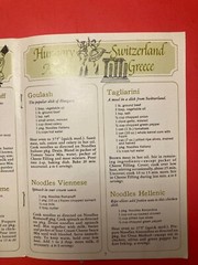BEtty Crocker’s Continental Casseroles RECIPES. COOKBOOK. 14 PAGES. 8X6 INCHES