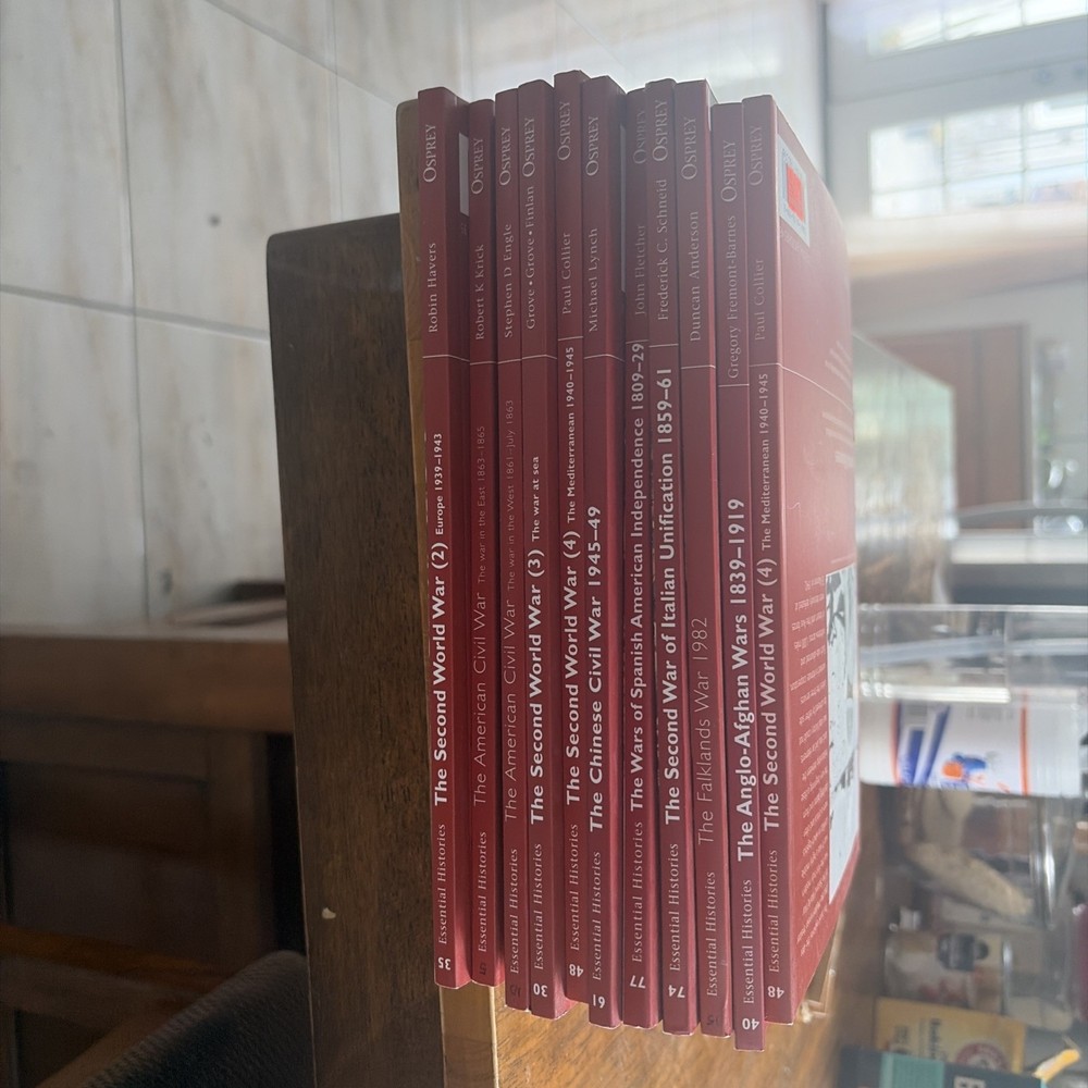 Lot of 12 Osprey Essential Histories Paperbacks – American Civil War – unread